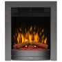 Dimplex Luna LNA16BN, 16", Electric Optiflame Fire, Black