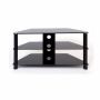 DFE DM023BL, 100cm, Black, LCD/Plasma Stand