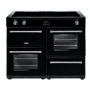 Belling FH110EIBLK, Farmhouse, 110CM, Induction, Range Cooker, Black
