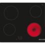 Bosch Serie 2 PKE61RAA8B, 4-Zone Ceramic Hob, Black