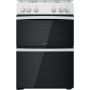 Indesit ID67G0MCWUK, 60cm, Gas Cooker w/ Double Oven - LPG Convertible
