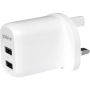 Groove GVMA103WE, Dual USB-A Charger 12W