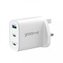 Groove GVMA109WE, 3-Portal USB Charger 65W