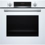 Bosch HQA534BW3B, Single Oven, White