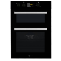 Indesit IDD6340BL, Built-in, Double Oven, Black