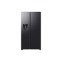 Samsung Series 6 RS70F64KEFEU, Total No Frost, American Fridge Freezer, Black