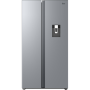 Hoover HONSQ2T918EWXK, American Fridge Freezer, Silver
