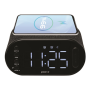 Groove Atlas GVCR06BK, Alarm Clock Radio, Black