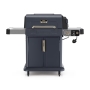 Ninja FlexFlame PG301UKBL, Gas BBQ & Outdoor Cooking System, Blue/Gold
