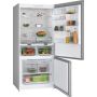 Bosch KGN86VIEA, 186 x 86cm, 70/30, Frost Free Fridge Freezer, Stainless Steel