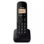 Panasonic KXTGB610, Single Cordless Dect Phone, Black