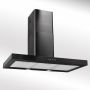 LuxAir LA110FLTBLK, 110cm, Chimney Hood