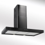 LuxAir LA90FLTBLK, 90cm, Chimney Hood