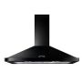 Rangemaster LEIHDC90BC, 90cm, Chimney Hood, Black