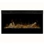 Dimplex LF74DWS, Driftwood/River Rock, Fuel Bed for 74” LED Fireplace
