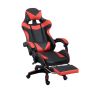 Eksa LXW50, Gaming Chair w/ footrest, Black/Red