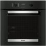 Miele H2455BP, 60cm, Pyro Built-In Single Oven, Black