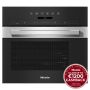 Miele DG7240, Built-In Steam Oven, Stainless Steel/Black