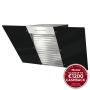 Miele DA6096W, 90cm, Wall Mounted Cooker Hood, Black