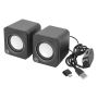 Manhattan 102704, Stereo Computer Speakers, Black