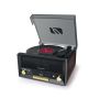 Muse MT112W, 20W, Turntable System w/ Radio, Black