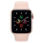 Apple MWV72BA, 40mm, GPS, Watch Series 5, Gold W/ Pink Sport Band