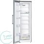 Siemens KS36VVIEPG, 186 x 60cm, 346L, Larder Fridge, Stainless Steel