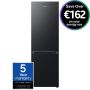 Samsung RB34C600EBN, 185 x 59cm, 70/30, Freestanding Fridge Freezer, Black