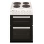 Powerpoint P05E2S1W, 50cm, Freestanding, Double Cavity, Electric Cooker, White