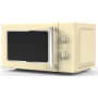 Powerpoint P22720MRCR, Retro Microwave, Cream
