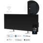 Aeno 240AGH0004S, Eco Smart Heater, Black