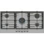 Bosch Series 6 PCR9A5I90, 90cm, Gas Hob, Stainless Steel