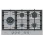 Bosch Series 6 PCS7A5I90, 75cm, Gas Hob, Stainless Steel
