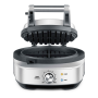 Sage BWM520BSSUK, No Mess Waffle Maker, Silver