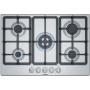 Bosch PGQ7B5B90, 5 Ring Gas Hob, Stainless Steel