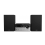 Philips TAM420512, Bluetooth Micro Hi-Fi Music System w/ Speakers, Silver