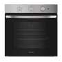Indesit Click&Clean IO233XUK, Electric Single Oven, Stainless Steel
