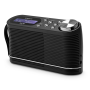 Roberts PLAY10BK, DAB+/FM Radio, Black