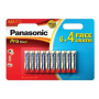 Panasonioc PANAAXT64, Pro Power AA Batteries 6+4 Free - 10 Pack