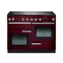 Rangemaster PROP110EICY/C, Professional Plus Induction 110cm Range Cooker,Cranberry with Chrome Trim