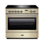 Rangemaster PROP90FXEICR/C, Professional Plus Induction 90cm Range Cooker,Cream with Chrome Trim