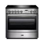 Rangemaster PROP90FXEISS/C, Professional Plus Induction 90cm Range Cooker,Stainless Steel with Chrome Trim