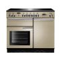 Rangemaster PROP100ECCR/C, Professional Plus Ceramic 100cm Range Cooker,Cream with Chrome Trim