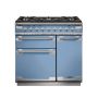 Rangemaster ELS90DFFCA/, Elise Dual Fuel 90cm Range Cooker,China Blue