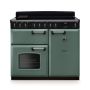 Rangemaster  CLDL100EIPMGR/CM1, Classic Deluxe 100cm Induction Range Cooker, Green