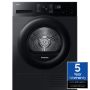 Samsung DV90DG52A0ABEU, 9KG, Heat Pump Tumble Dryer, Black