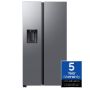 Samsung AI Series 7 RS70F65KETEU, American Fridge Freezer, Silver