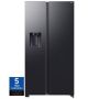 Samsung RS70F66KCFEU, 634L Bespoke AI Series 7 Side-by-Side Fridge Freezer with SpaceMax™, Black