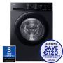 Samsung Series 5 WW11DG5B25ABEU, 11KG, 1400rpm, WiFi Connected Washing Machine, Black