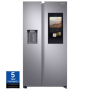 Samsung  RS90F66BETEU, 614L Bespoke AI Family Hub Side-by-Side Fridge Freezer with Family Hub™, Silver